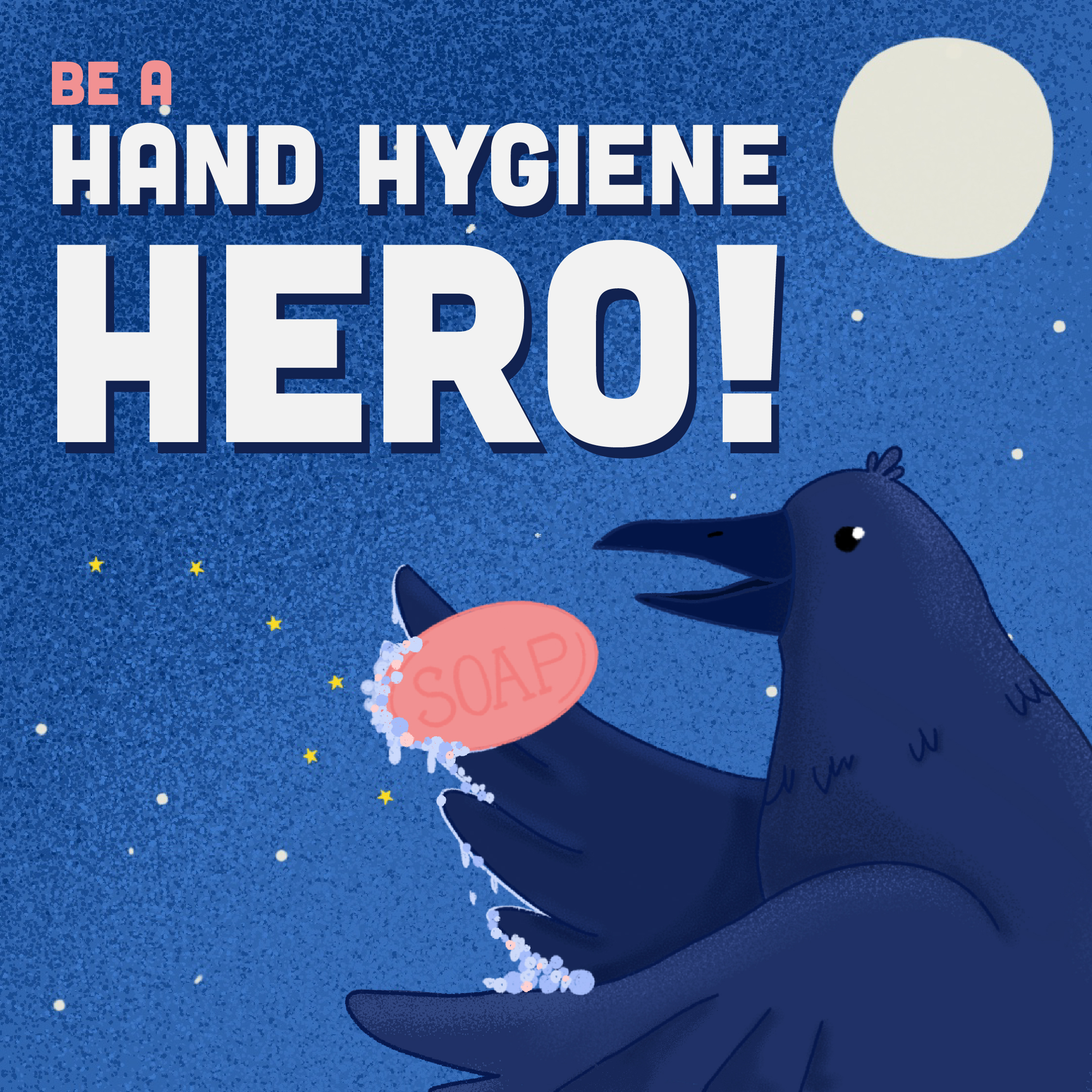 Be a hand hygiene hero!